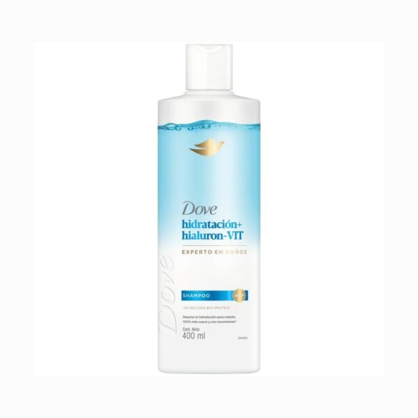 Shampoo Dove Hidratación + Hialuron Vit x 400 ml