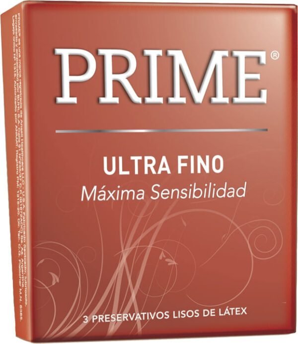 Preservativo de Látex Ultrafino x 3 un