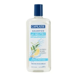 Shampoo Capilatis PH Neutro Limpieza Profunda x 420 ml