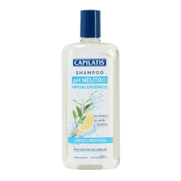 Shampoo Capilatis PH Neutro Limpieza Profunda x 420 ml