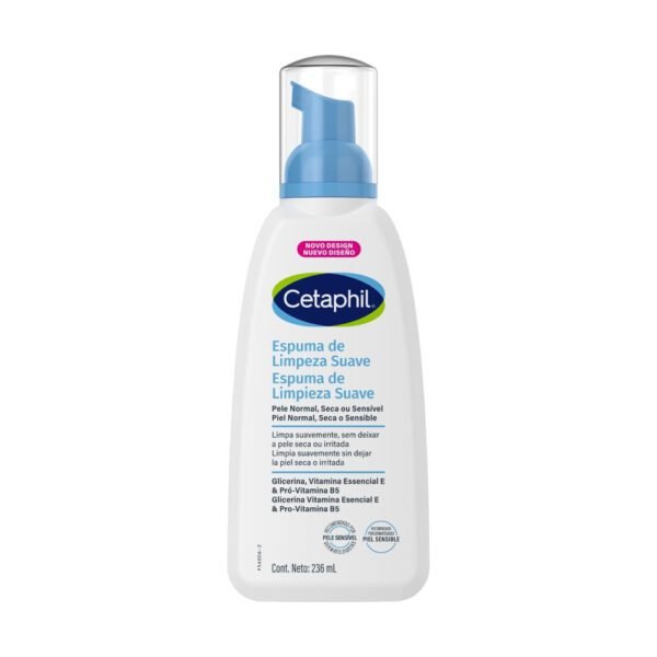 Espuma Facial Cetaphil Limpieza Suave x 236 ml