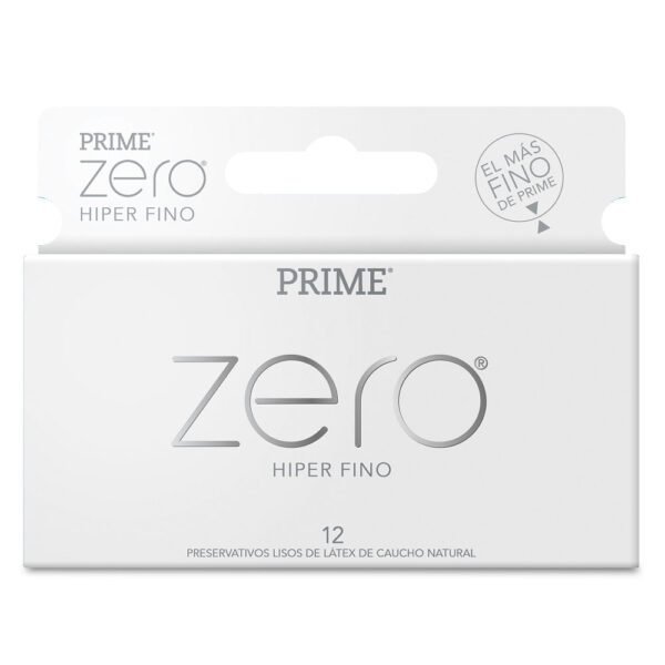 Preservativo Prime Zero Hiper Fino x 12 un