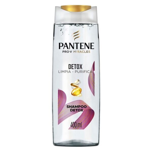 Shampoo Pantene Pro-V Miracles Detox Limpia - Purifica x 400 ml