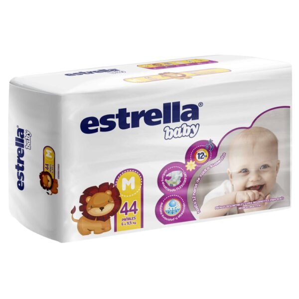 Pañales Estrella Baby Caricias de Algodón Flexiconfort