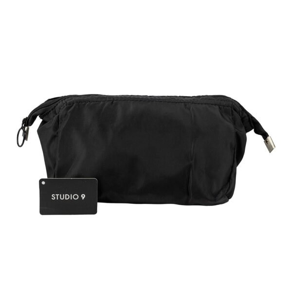 Portacosméticos Studio 9 Impermeable Negro