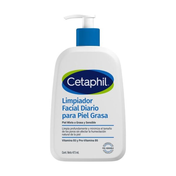 Loción Limpiador Facial Cetaphil Piel Grasa x 473 ml