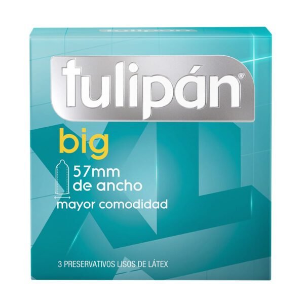 Preservativo Tulipan Big x 3 un