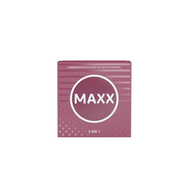 Preservativo Maxx 3 en 1 x 3 un