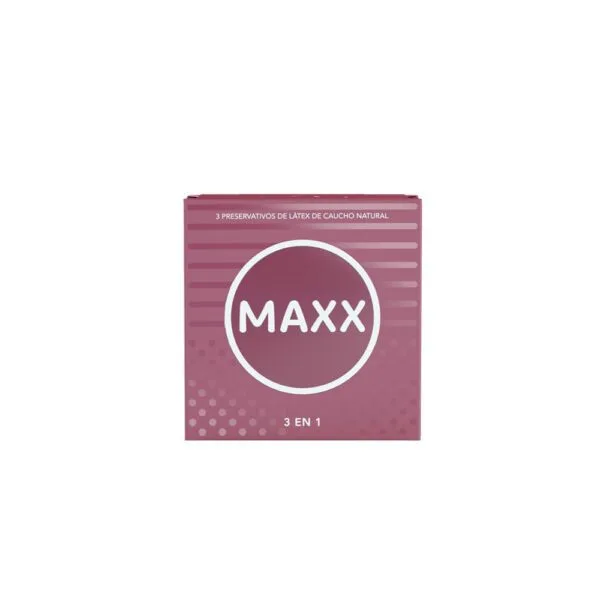 Preservativo Maxx 3 en 1 x 3 un