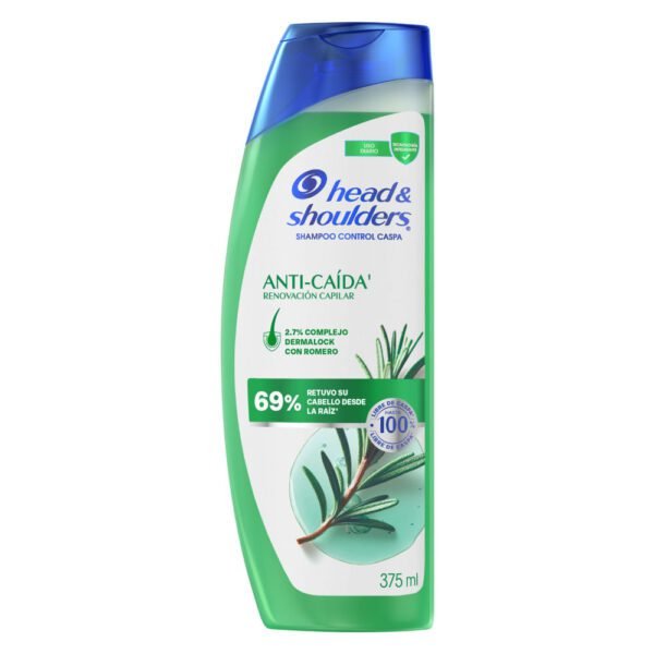 Shampoo Head & Shoulders Romero Anti Caida x 375 ml