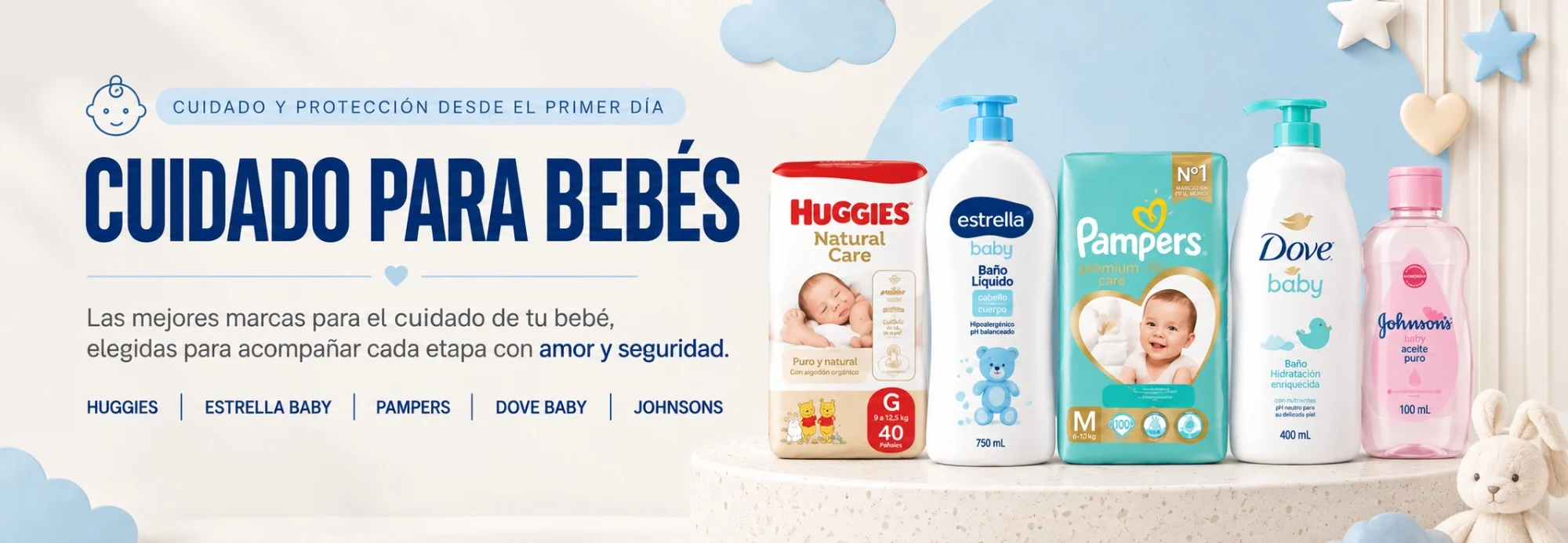Cuidado para bebés: las mejores marcas para acompañar cada etapa con amor y seguridad
