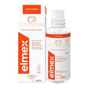 Enjuague Bucal Elmex Anticaries con Fluoruro Amina x 400 ml