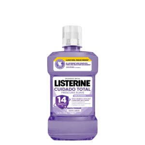 Enjuague Bucal Listerine Cuidado Total Frescura Suave Sin Alcohol x 500 ml