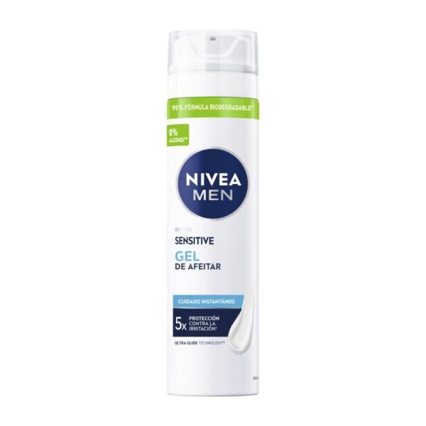Gel de Afeitar Nivea Men Sensitive para Piel Sensible x 200 ml