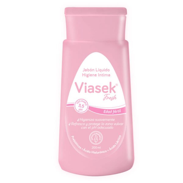 Jabón Líquido Viasek Fresh Ph 3.5 x 200 ml