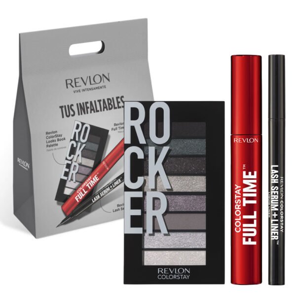 Kit Revlon ColorStay: Máscara + Delineador + Paleta de Sombras