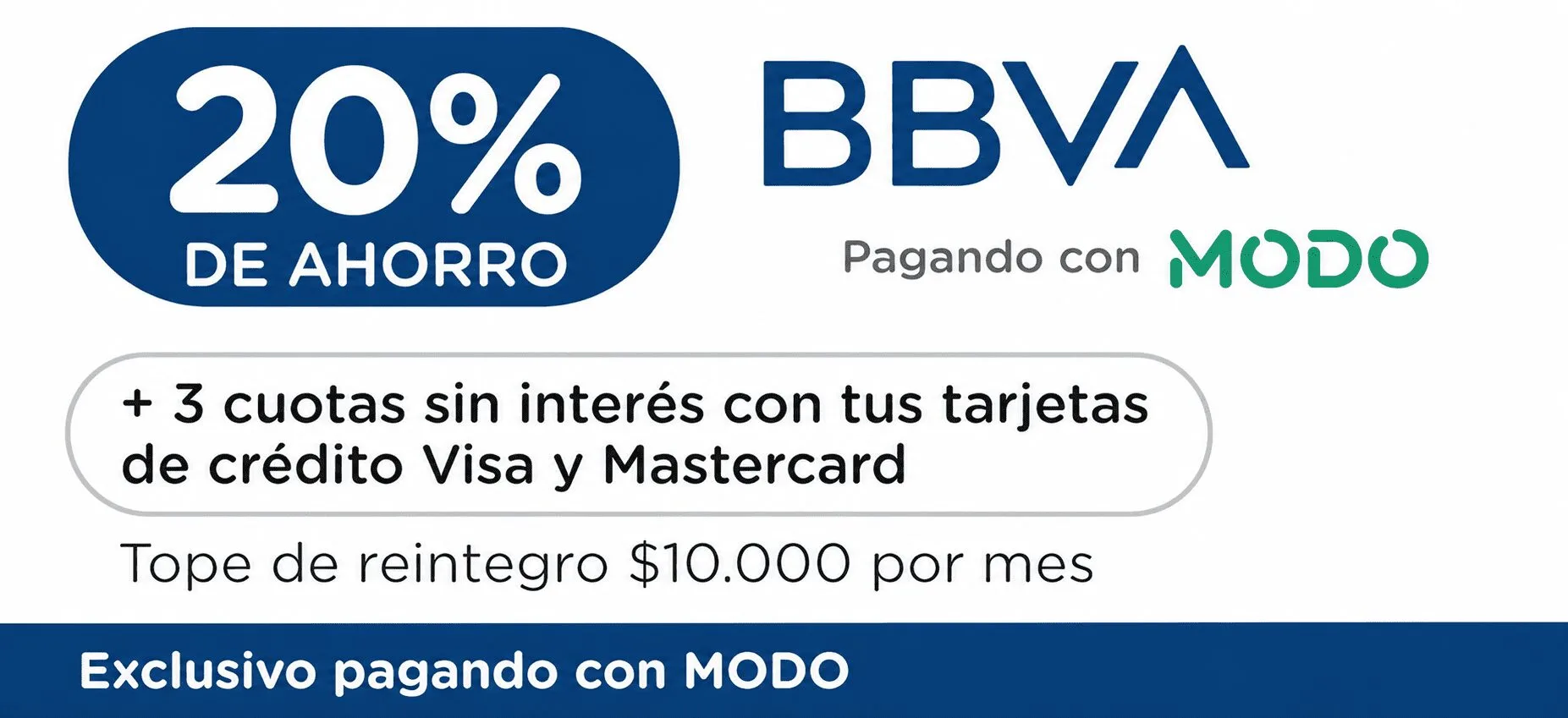 BBVA 20% de ahorro