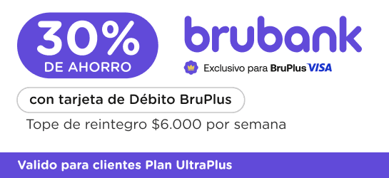 Brubank 30% de ahorro
