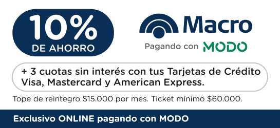 Macro 10% de ahorro