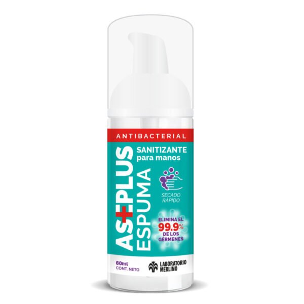Sanitizante para Manos Aseplus en Espuma x 60 ml