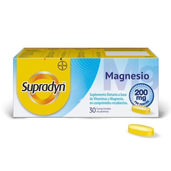 Supradyn Magnesio 200 mg x 30 Comp